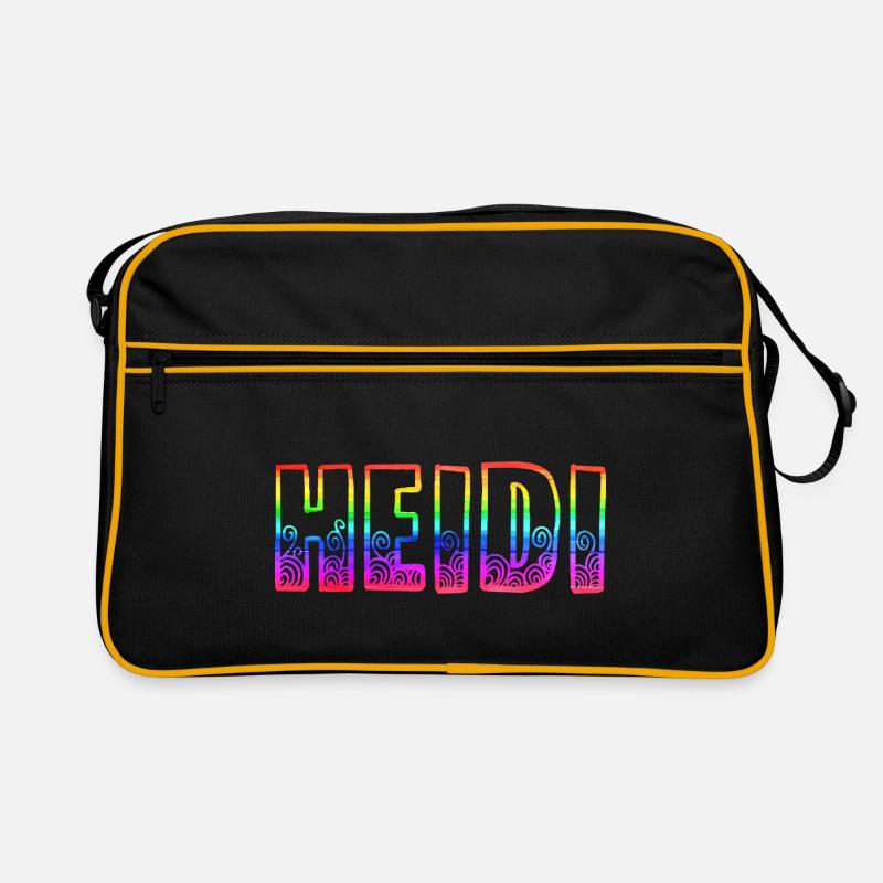 heidi rs regenbogen Retro Tasche