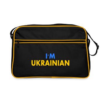 Im ukrainian - Sac Retro - noir/or - Devant