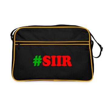 Siir sir - Sac Retro - noir/or - Devant