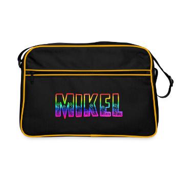 Mikel RS Arc-en-ciel - Sac Retro - noir/or - Devant