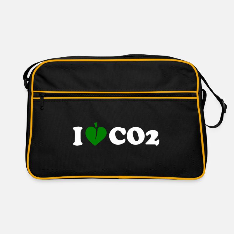 I love co2 Retro Tasche