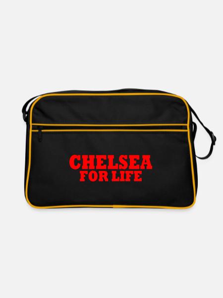 Chelsea - Retro Bag - black/gold - Front