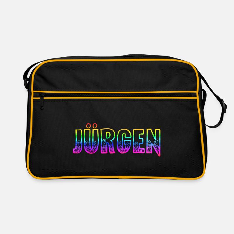 jürgen rs regenbogen Retro Tasche