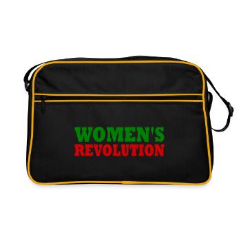 Womens revolution - Sac Retro - noir/or - Devant