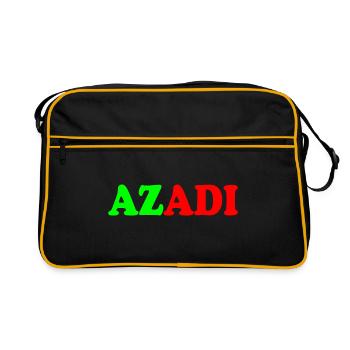 Azadi - Sac Retro - noir/or - Devant