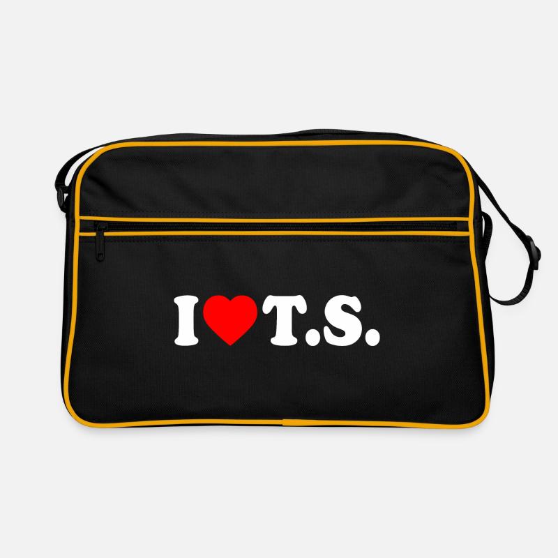 I love ts Retro Tasche