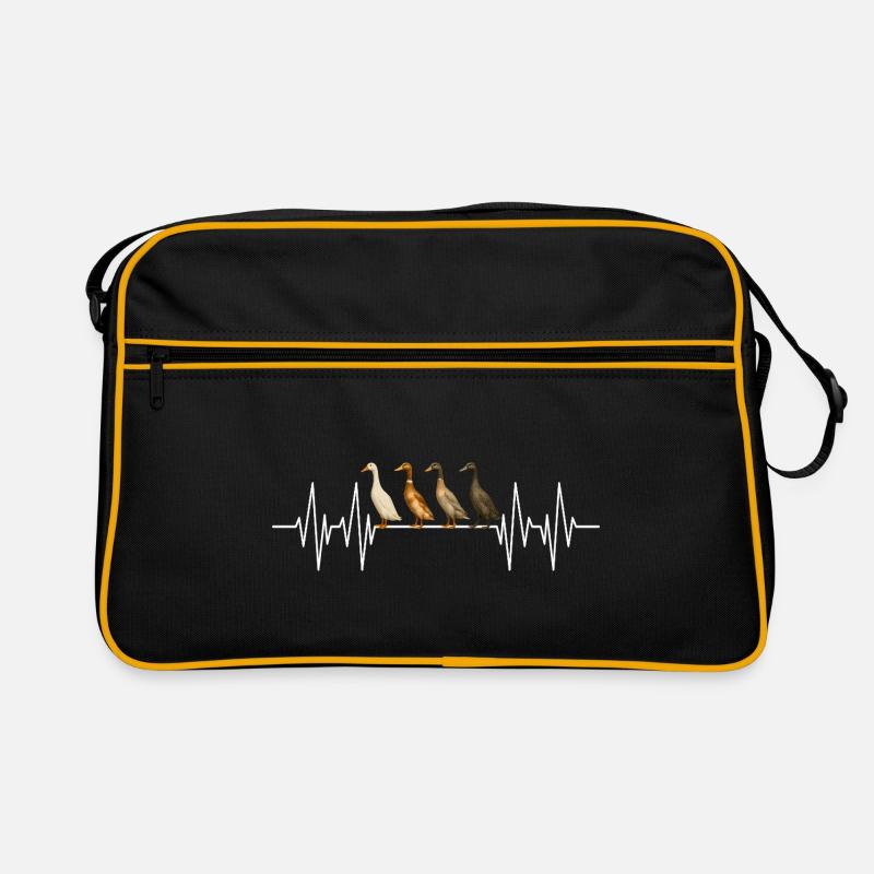 Running Ducks Heartbeat Running Ducks Retro Bag
