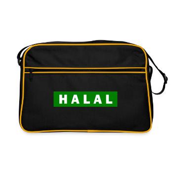 Halal - Sac Retro - noir/or - Devant
