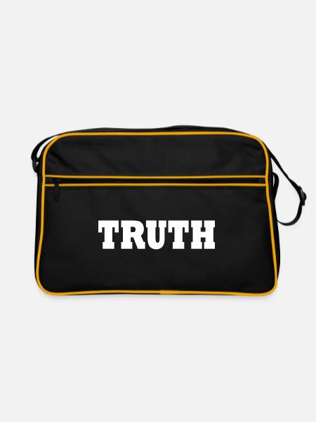 Truth - Retro Bag - black/gold - Front