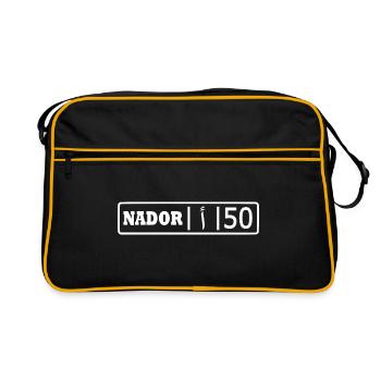 Nador ا 50 - Sac Retro - noir/or - Devant
