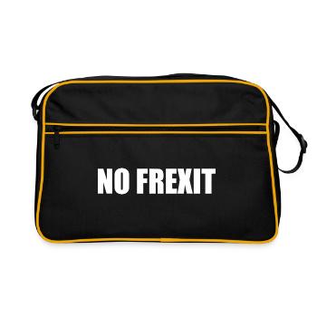 No frexit - Sac Retro - noir/or - Devant