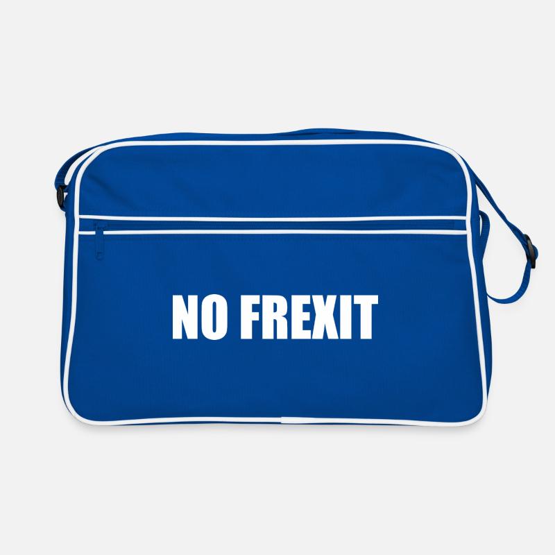 Kein Frexit Retro Tasche