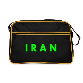 Iran - Sac Retro - noir/or - Devant