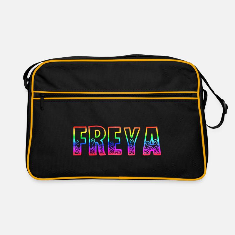 freya rs regenbogen Retro Tasche