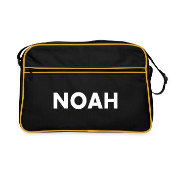 Noah - Retro Bag - black/gold - Front
