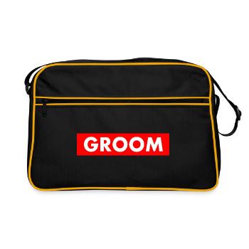 Groom - Sac Retro - noir/or - Devant