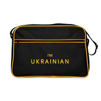 Im ukrainian - Sac Retro - noir/or - Devant