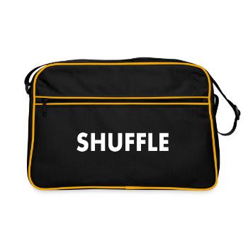 Shuffle - Retro Bag - black/gold - Front