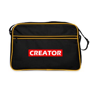 Creator - Sac Retro - noir/or - Devant