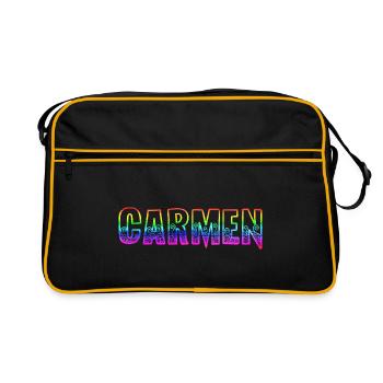 carmen rs arc-en-ciel - Sac Retro - noir/or - Devant