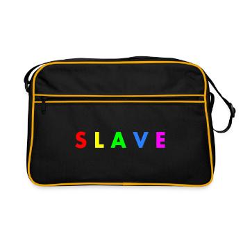 Slave - Sac Retro - noir/or - Devant