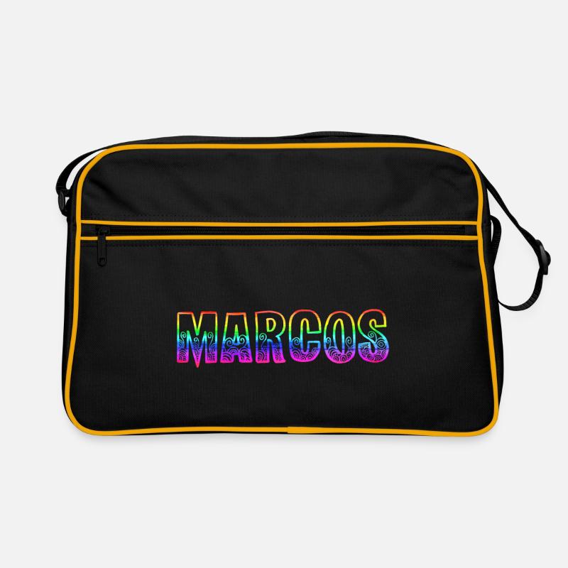 marcos rs regenbogen Retro Tasche