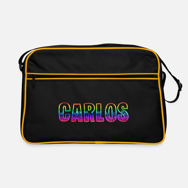 carlos rs regenbogen Retro Tasche