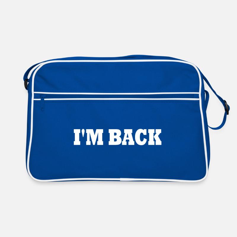 I'm back Retro Tasche