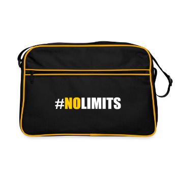 No limits - Sac Retro - noir/or - Devant