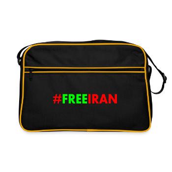 Free iran - Sac Retro - noir/or - Devant
