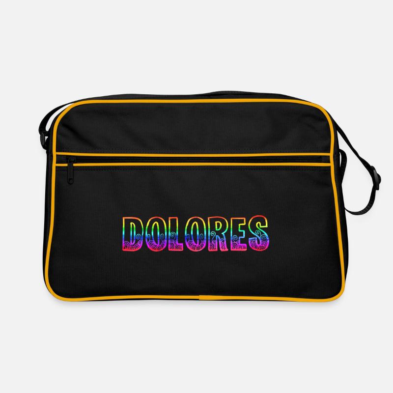 dolores rs regenbogen Retro Tasche