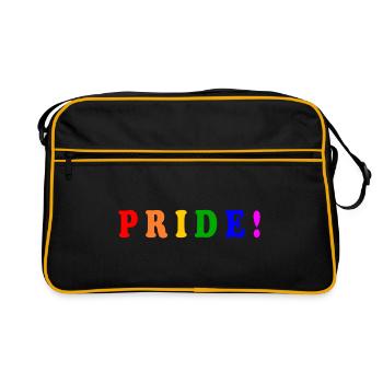 Pride - Sac Retro - noir/or - Devant