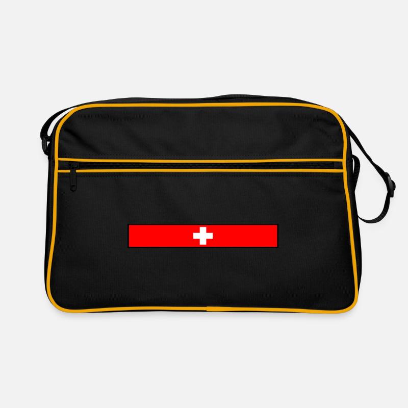 Drapeau suisse Sac Retro