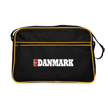 Denmark - Retro Bag - black/gold - Front