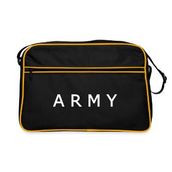 Army - Retro Bag - black/gold - Front