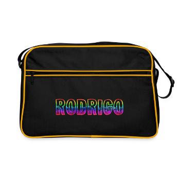 Rodrigo RS Arc-en-ciel - Sac Retro - noir/or - Devant
