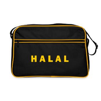 Halal - Sac Retro - noir/or - Devant