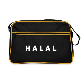 Halal - Sac Retro - noir/or - Devant