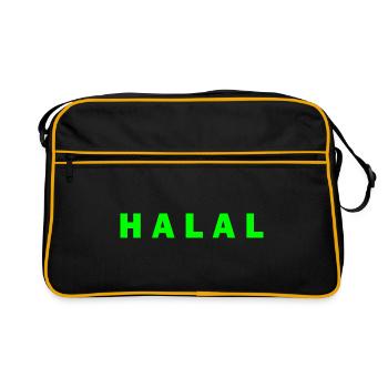 Halal - Sac Retro - noir/or - Devant