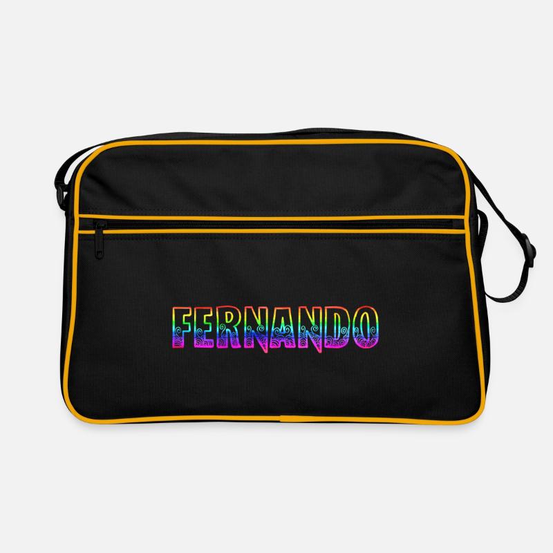 fernando rs regenbogen Retro Tasche