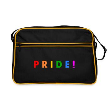 Pride - Sac Retro - noir/or - Devant