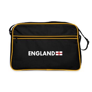 angleterre - Sac Retro - noir/or - Devant