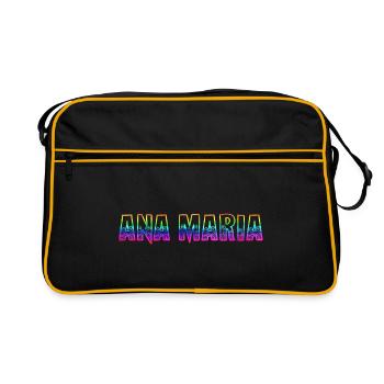 Ana Maria RS Arc-en-ciel - Sac Retro - noir/or - Devant