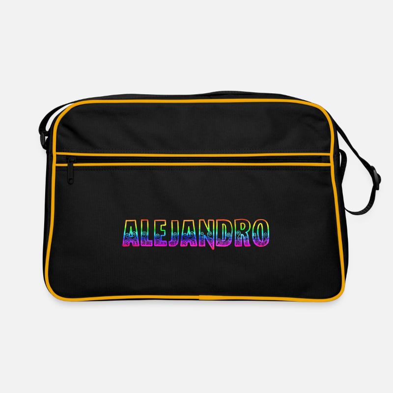 alejandro rs regenbogen Retro Tasche
