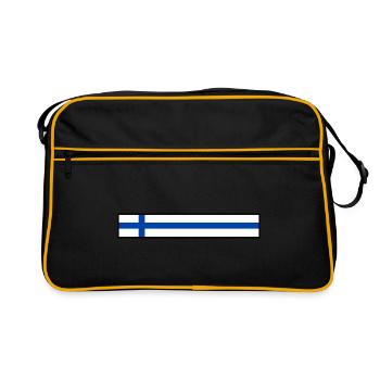 Finlande - Sac Retro - noir/or - Devant