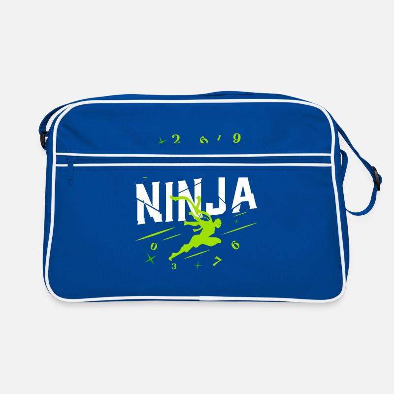 Math Ninja Math Kids Saying Jeu de Pun Sac Retro