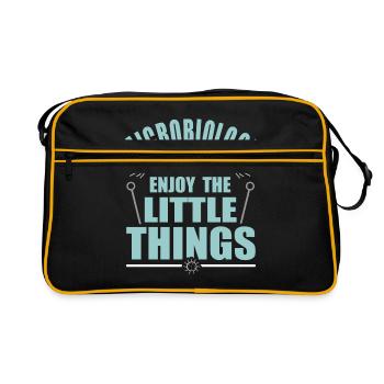 microbiology - Retro Bag - black/gold - Front