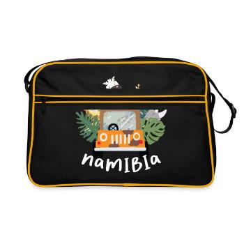 Namibia - Retro Bag - black/gold - Front