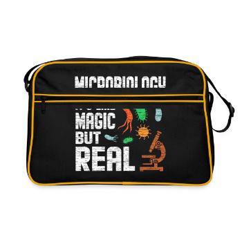 microbiology - Retro Bag - black/gold - Front