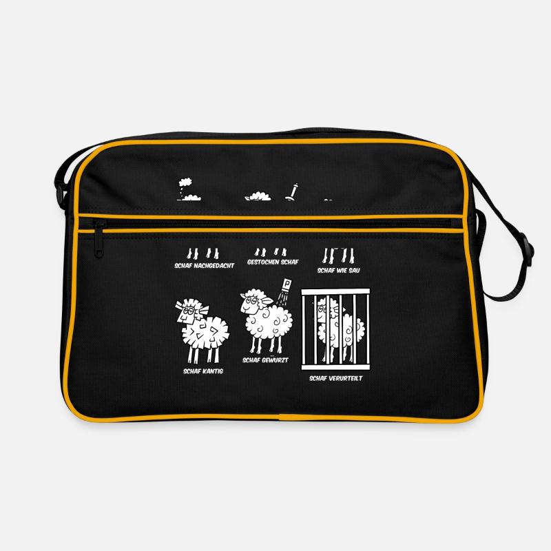 Schaf Retro Tasche